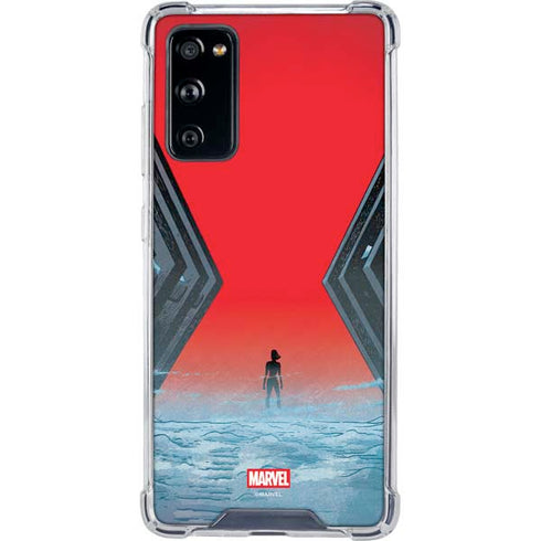 Marvel Black Widow No More Secrets Galaxy S20 FE Clear Case